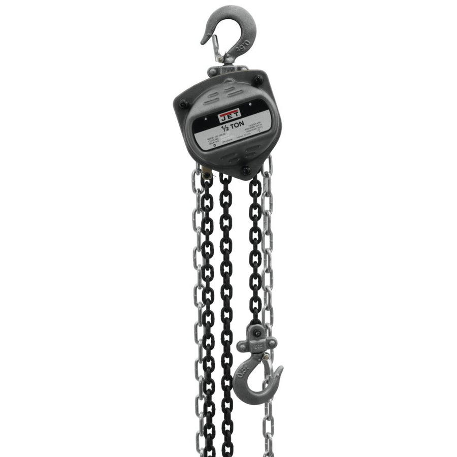 1/2-Ton JET Hand Chain Hoist, 20' Lift (Model S90-050-20)