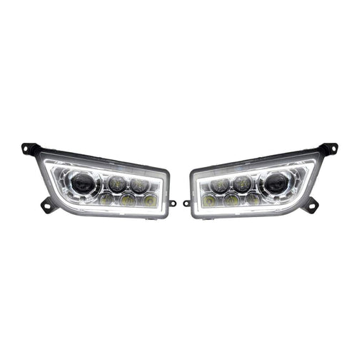 Polaris RZR Extreme LED Headlight - Metra Electronics LED DRL Halo (MPS-RZ1LEDH) Powersports Products