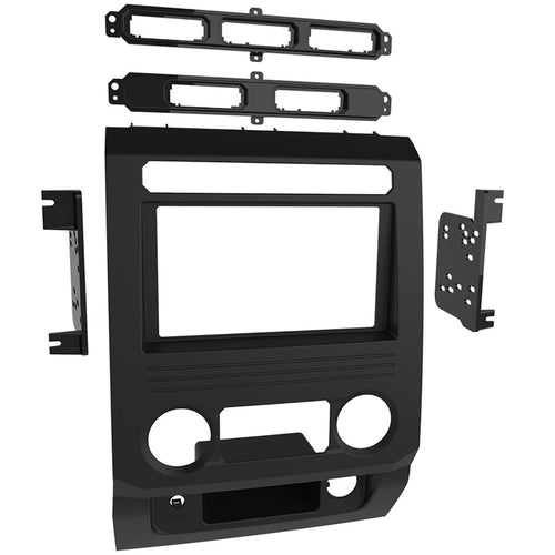 Metra Electronics Radio Install Kit 95-5850B Compatible with Ford F-250/350/450/550 XL 2017-2019, Black