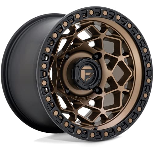 UTV Fuel D785 15X7 4X156 BRZ M-BLK-RING 10MM - D7851570A543