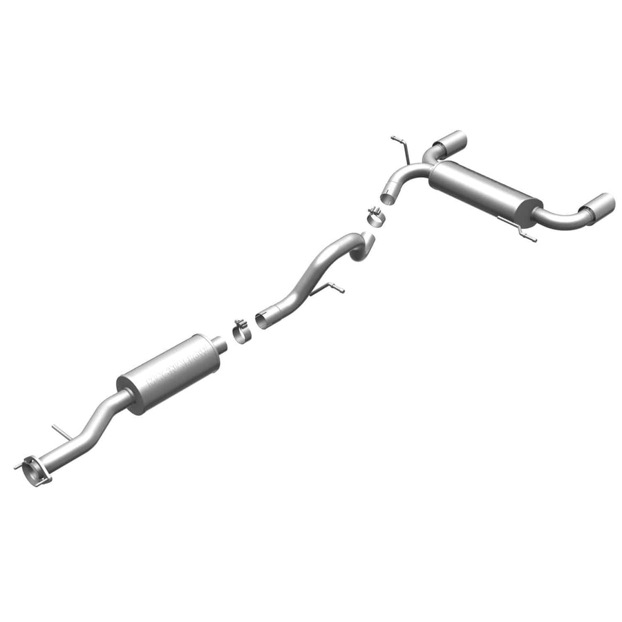 Performance MagnaFlow Exhaust System 16630: Cat-Back, Street Series, Compatible with 2006-2010 Hummer H3