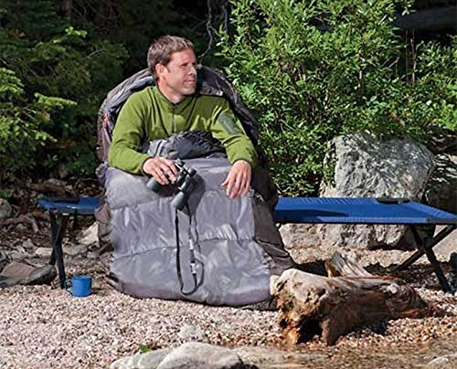 Coleman Big & Tall Basin 15°F Sleeping Bag, Cold Weather Sleeping Bag with Snag-Free Zipper & Better Heat Retention, Machine Washable