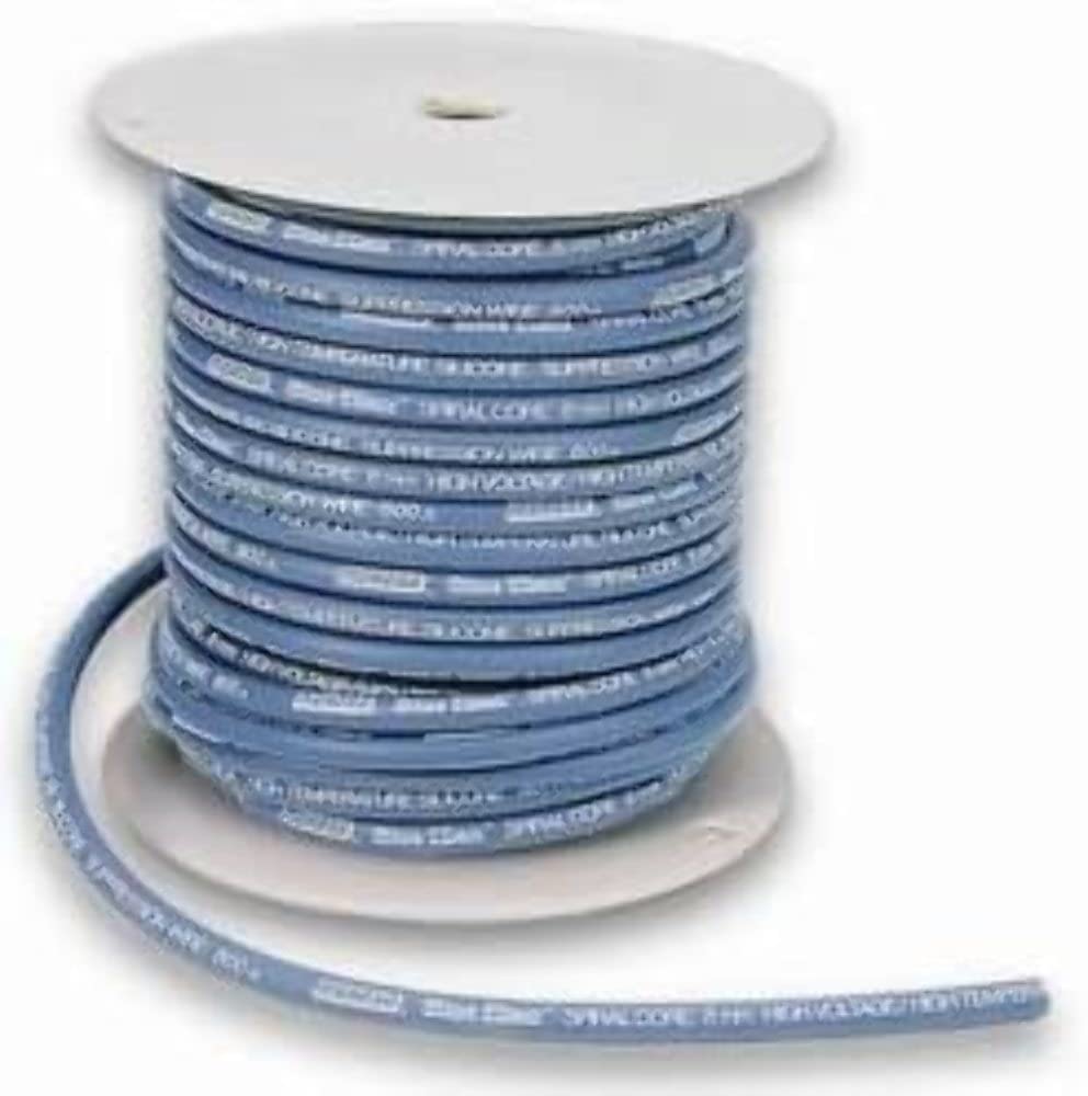 Moroso Blue 73667 Ultra 40 Spark Plug Wires, Fits Big Block Chevy, Over Valve Covers, Non HEI, Straight Plug Ends