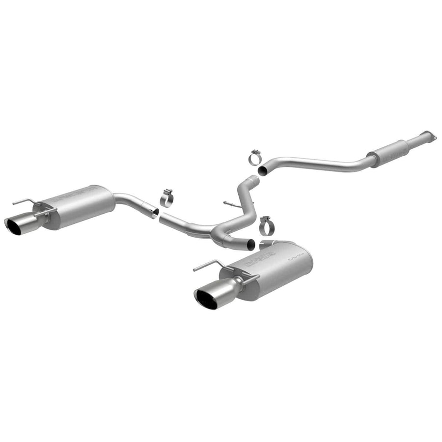 Large MagnaFlow Stainless Steel Performance Exhaust System Kit 15498