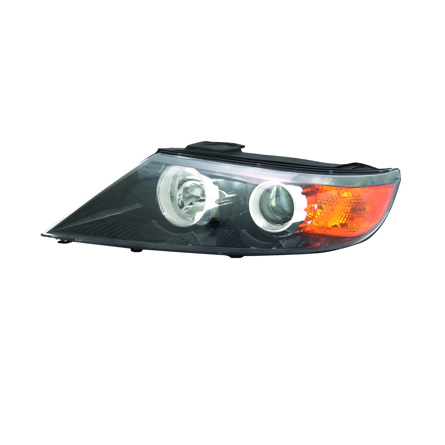 Left TYC Headlight Assembly Compatible with 2011-2013 Kia Sorento