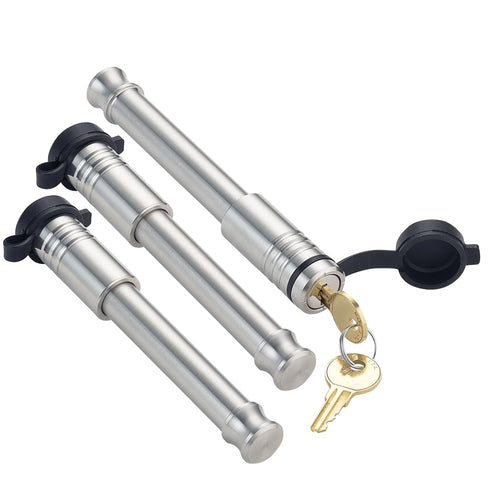 Security InfiniteRule 61666 | 3 Pack Mixed 2.5, Keyed Alike, Hitch Locks for Gen-Y Hitch Mega Duty 10K LB & 16K LB Series - Includes Lock for 2.5" Receiver