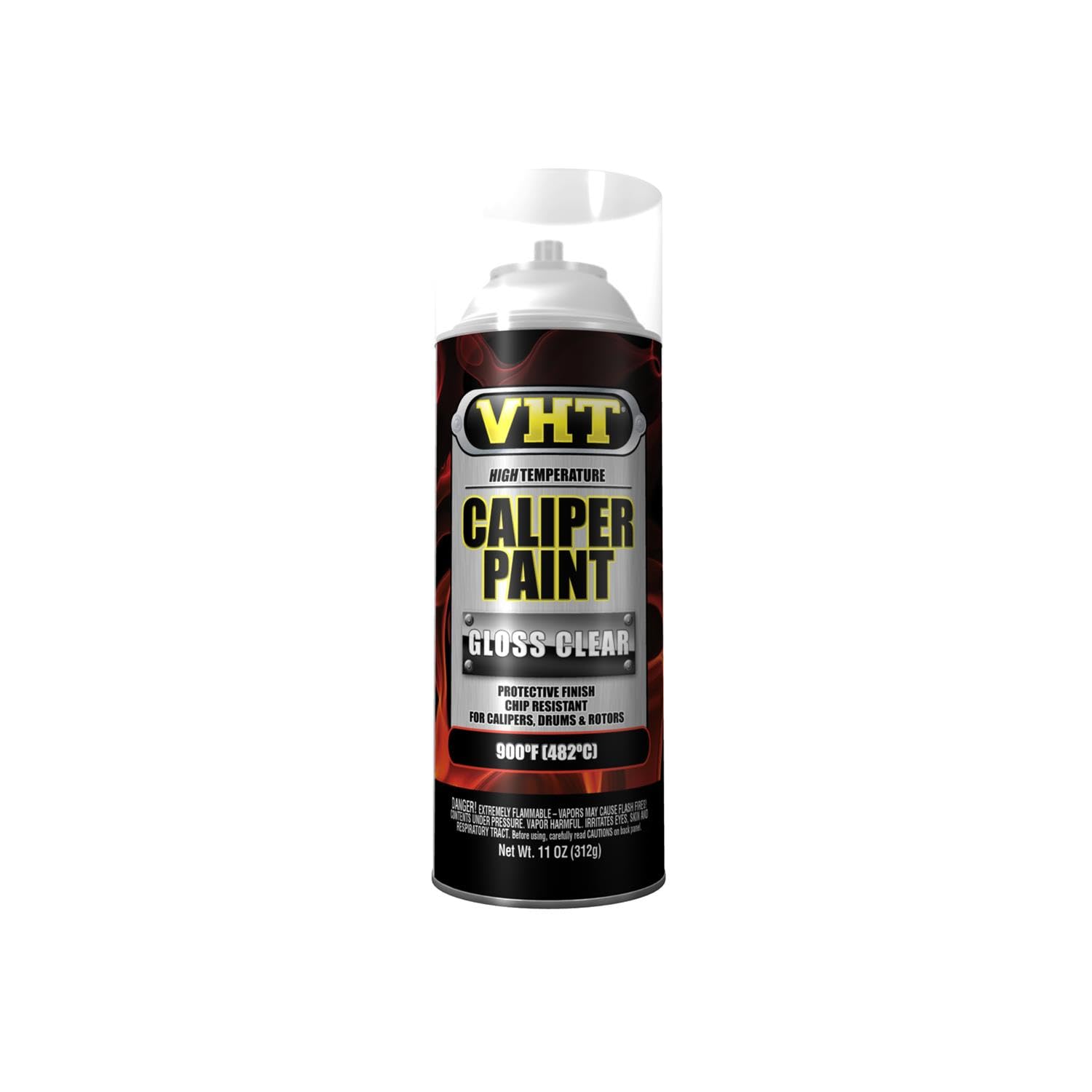 High Temperature Vht Caliper Paint Gloss Clear 11 Oz. Aerosol - Lot of 6