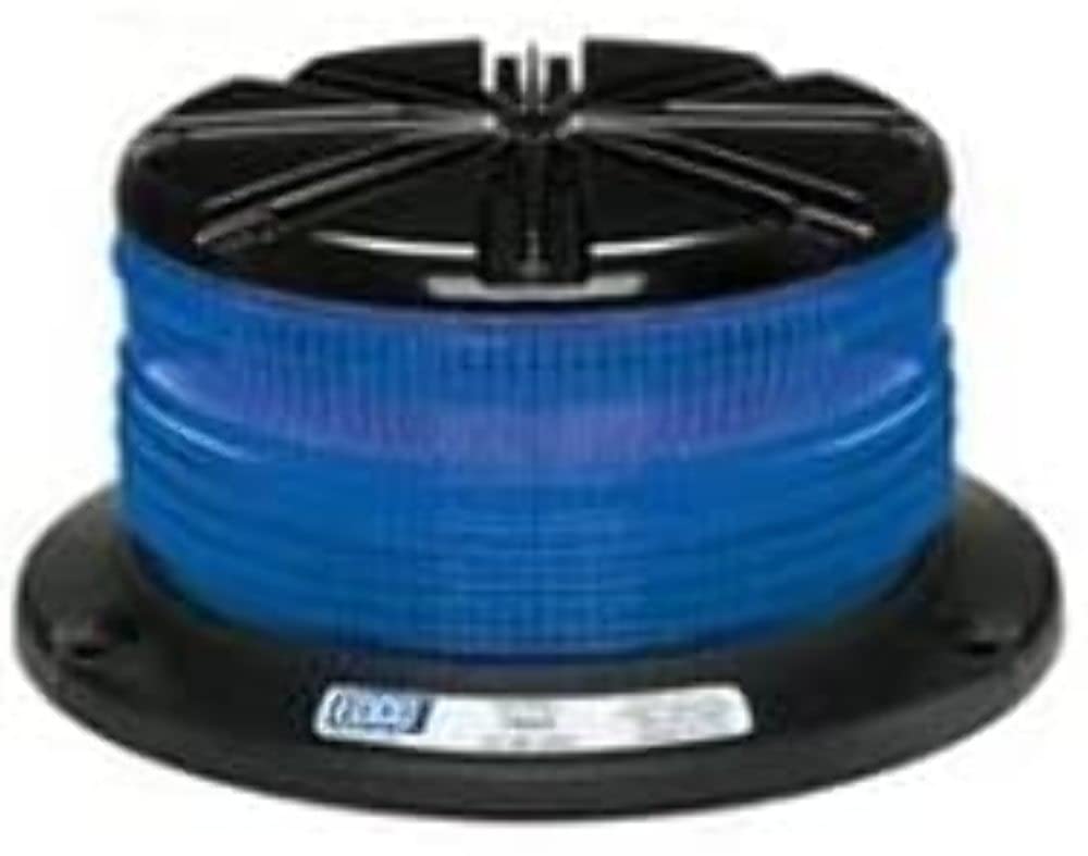 Ecco - LED Beacon 7460B: Profile 12-36VDC pulse8 flash blue - (Pack of 1)