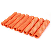 Design Engineering Protect-A-Boots 010572 Orange 8" Spark Plug Boot Protector Sleeves (Pack of 8)