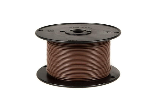 Battery Doctor WirthCo 81100 Plastic Primary 16 Gauge Wire Single Conductor - 100', Brown