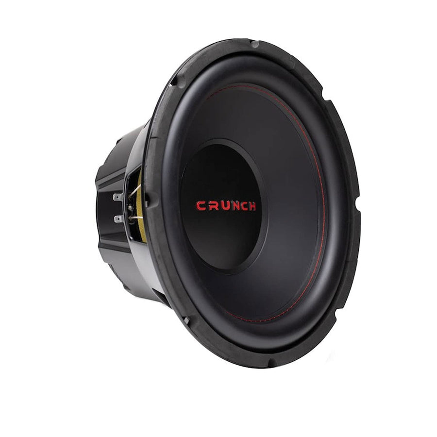 CRW12D4 Crunch 12 Inch Subwoofer 800 Watt MAX 400 Watt RMS Car Audio Speaker with 4 Ohm DVC Dual Voice Coil