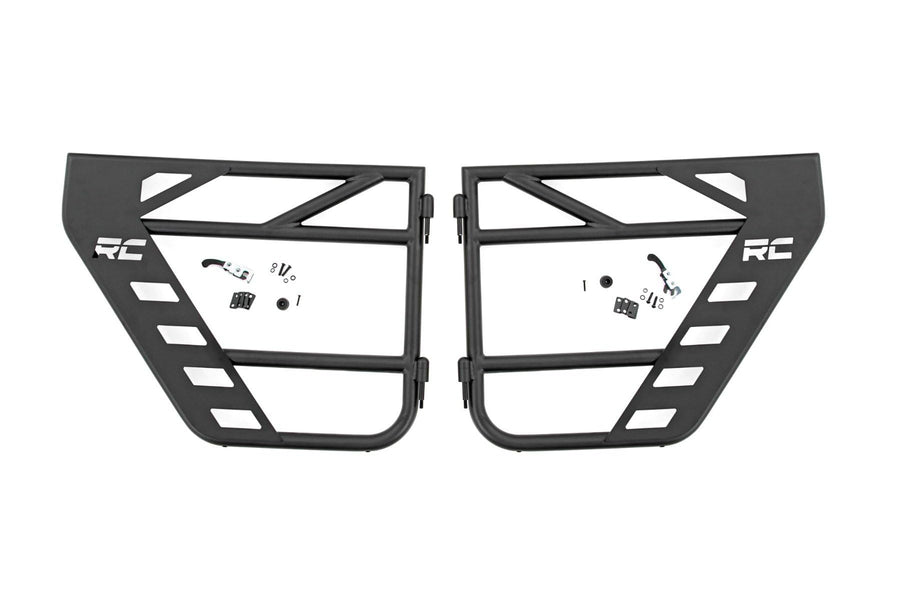 Rough Country Steel Tube Rear Doors for 2007-2018 Jeep Wrangler JK/JKU - 10587