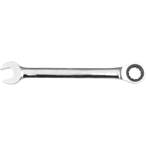 W30257 Performance Tool Chrome Vanadium SAE 11/16-Inch Ratcheting Wrench