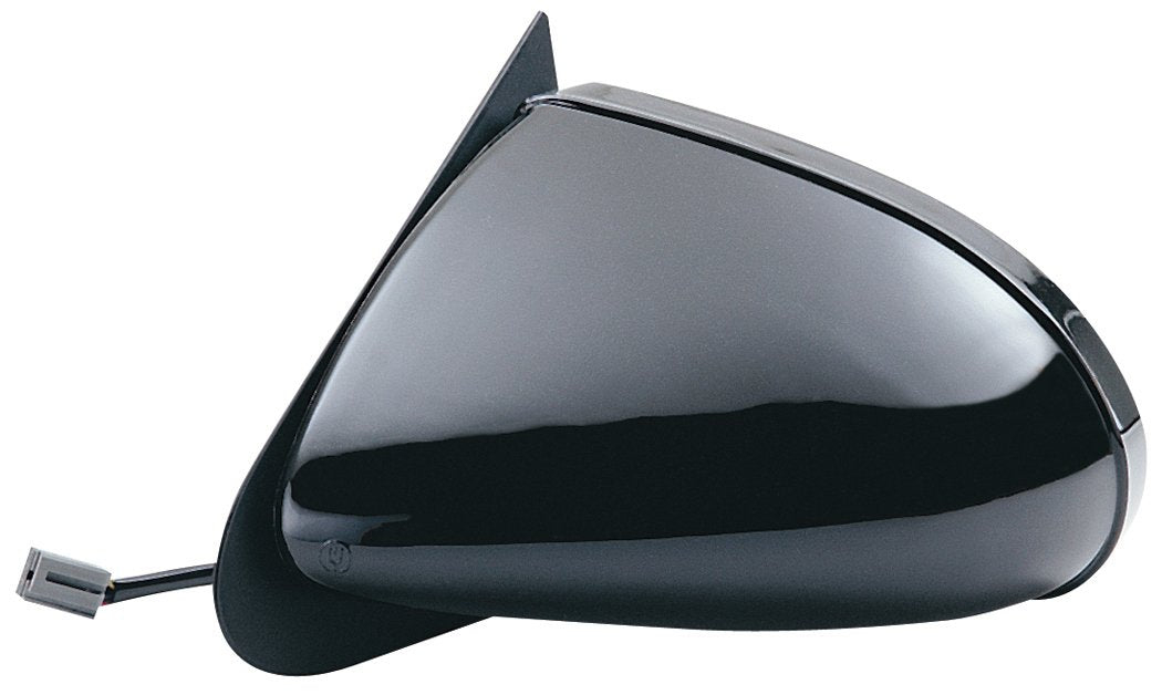 K Source Extendable Driver Side Towing Mirror for 2001-2005 E Series, 2001-2007 F Series, Textured Black, Turn Signal, Heated Power, Adjustable, Dual Lens, Flat Mirror, Foldaway
