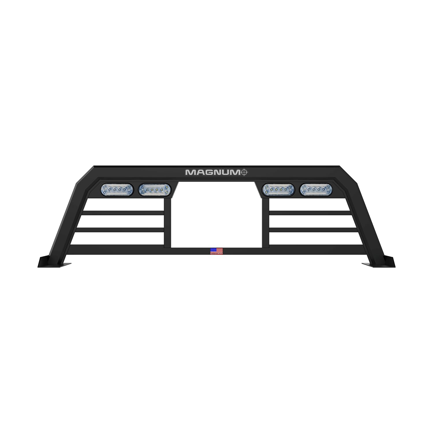 Low Profile Magnum Headache Rack Window Cut Out| Fits Ram 2009-2024, Models 1500,2500,3500,4500