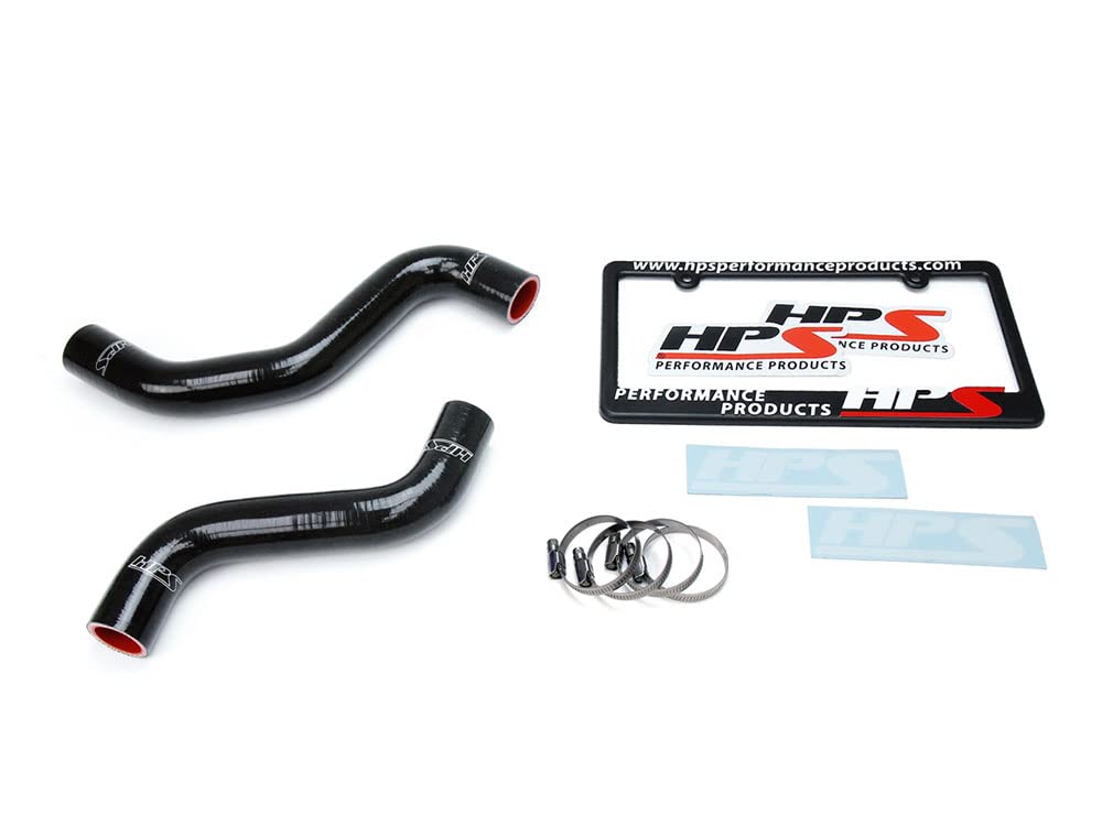 HPS Silicone Black Radiator Hose Kit Coolant OEM Replacement 57-1840-BLK