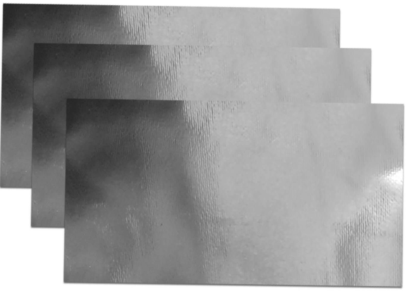 Oil Filter Heat Shield Design Engineering 010741, 2.5" - 3.5" x 3" (Pack of 3)