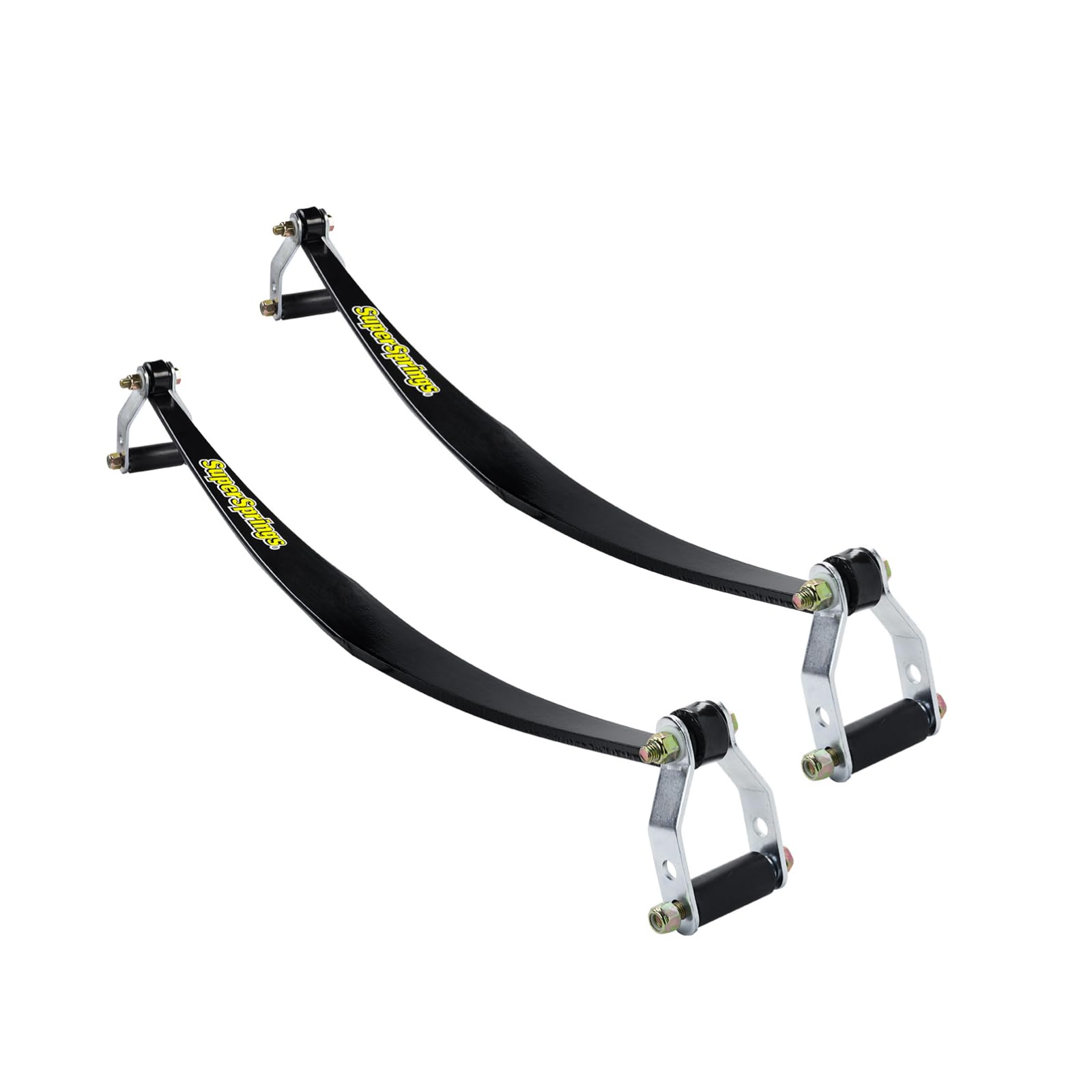 SuperSprings SSA8 for Chev.|GMC Silv.|Sierra 1500, Exp.|Sav, Ford F-150, E-Series, Ranger, Toyota Tundra, Black