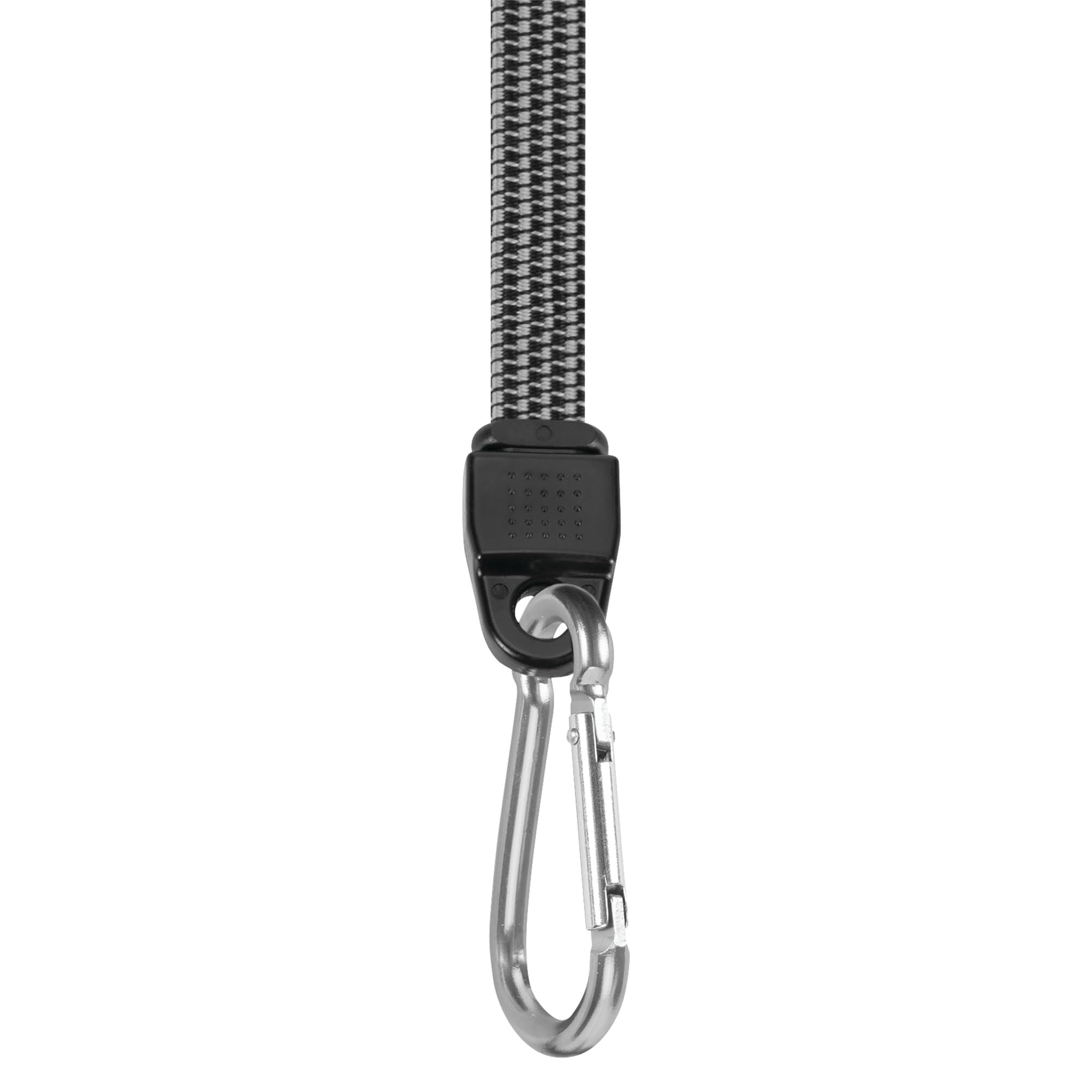 W1456 Performance Tool 48-Inch Flat Bungee w/ Carabiner - Heavy Duty, Securely Fasten and Tie Down Cargo, Ideal for Trucks, Vans, and SUVs