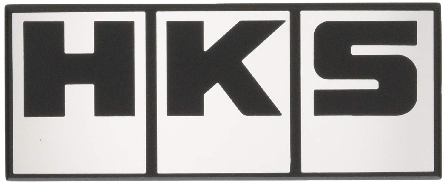 Silver HKS Block Logo Emblem 51003-AK027