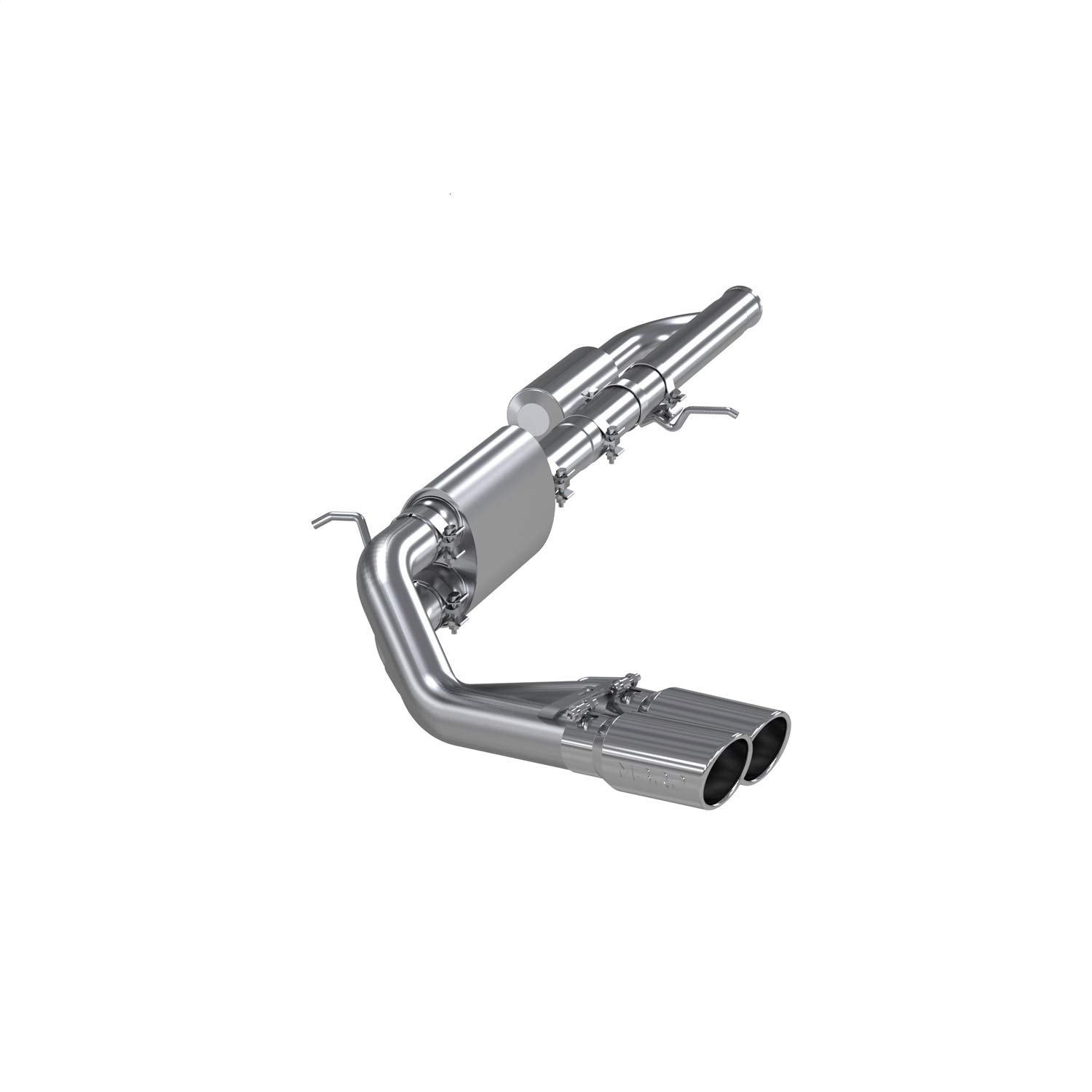 Exhaust System MBRP S5081409 Cat Back (2009-UP Chev/GMC 1500 Silverado, Pre-Axle Dual Outlet, T409)