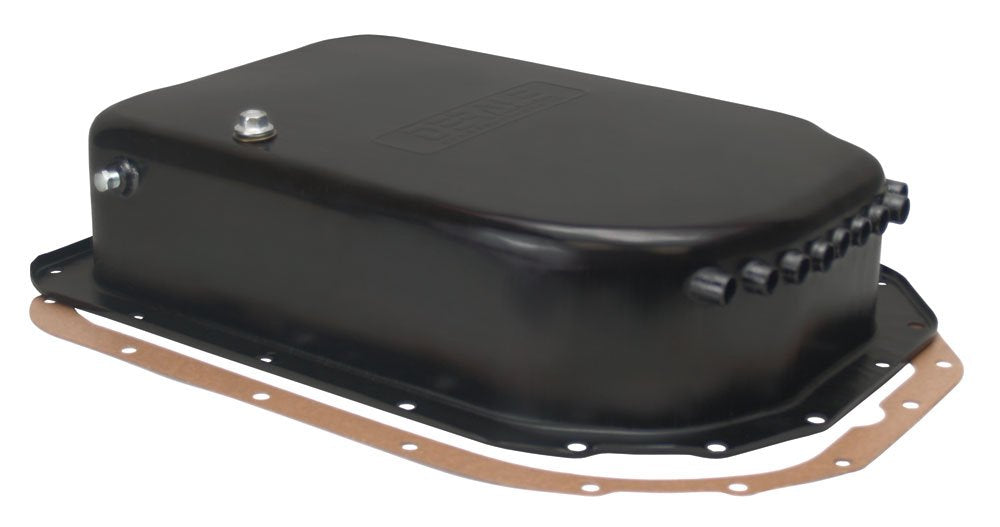Transmission Cooling Pan Derale 14207 for GM 4L80E , Black