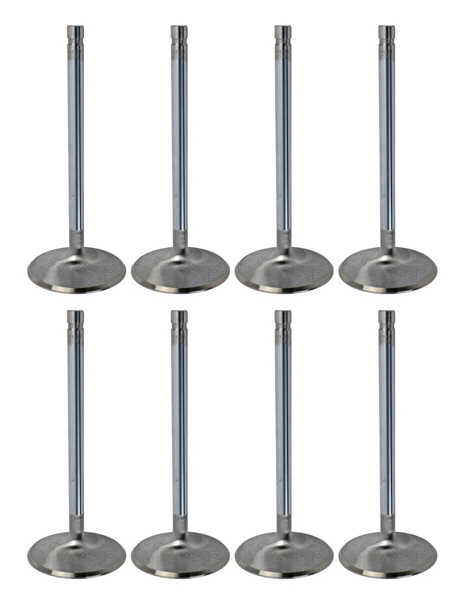 Manley Performance Chevy Big Block .250 Longer 11/32in Stem Dia Severe Duty Intake Valves (Set of 8)