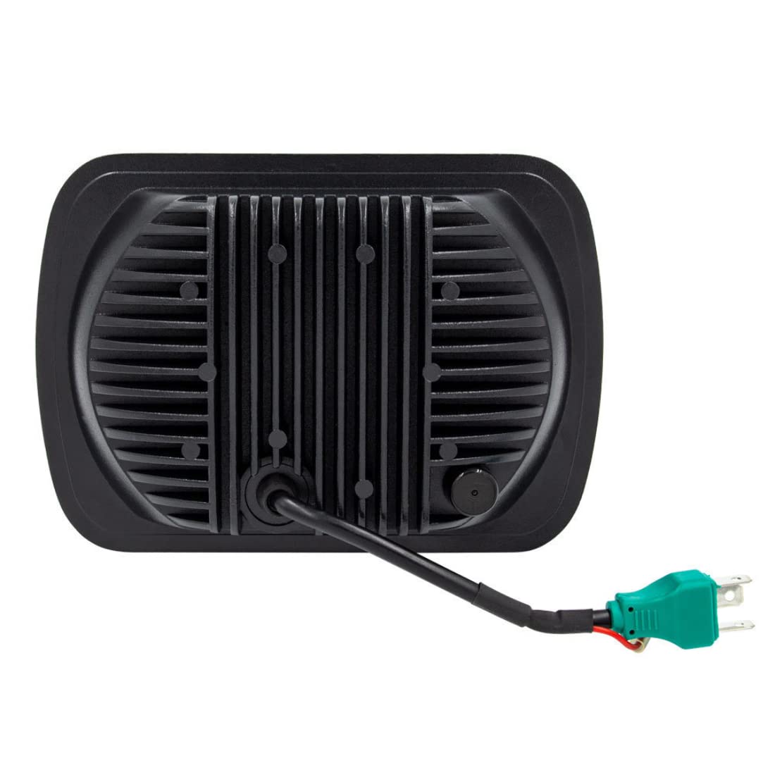 Vehicle LED Headlights Heise 5X7 Inch 17 LED - Black Front Face (HE-5X7B1)