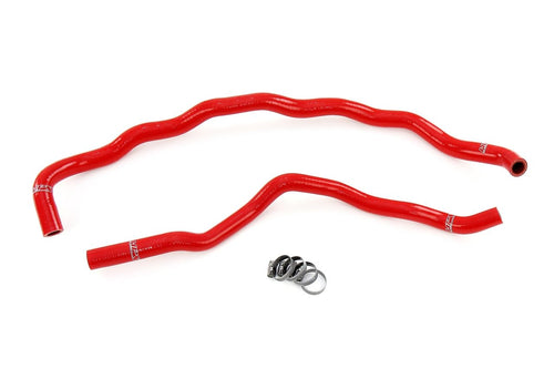 Red HPS Silicone Heater Hose Kit Coolant Compatible for 2007-2013 BMW 335i 335ix 335is N54/N55 3.0L Turbo E90/E92/E93, 57-2159-RED