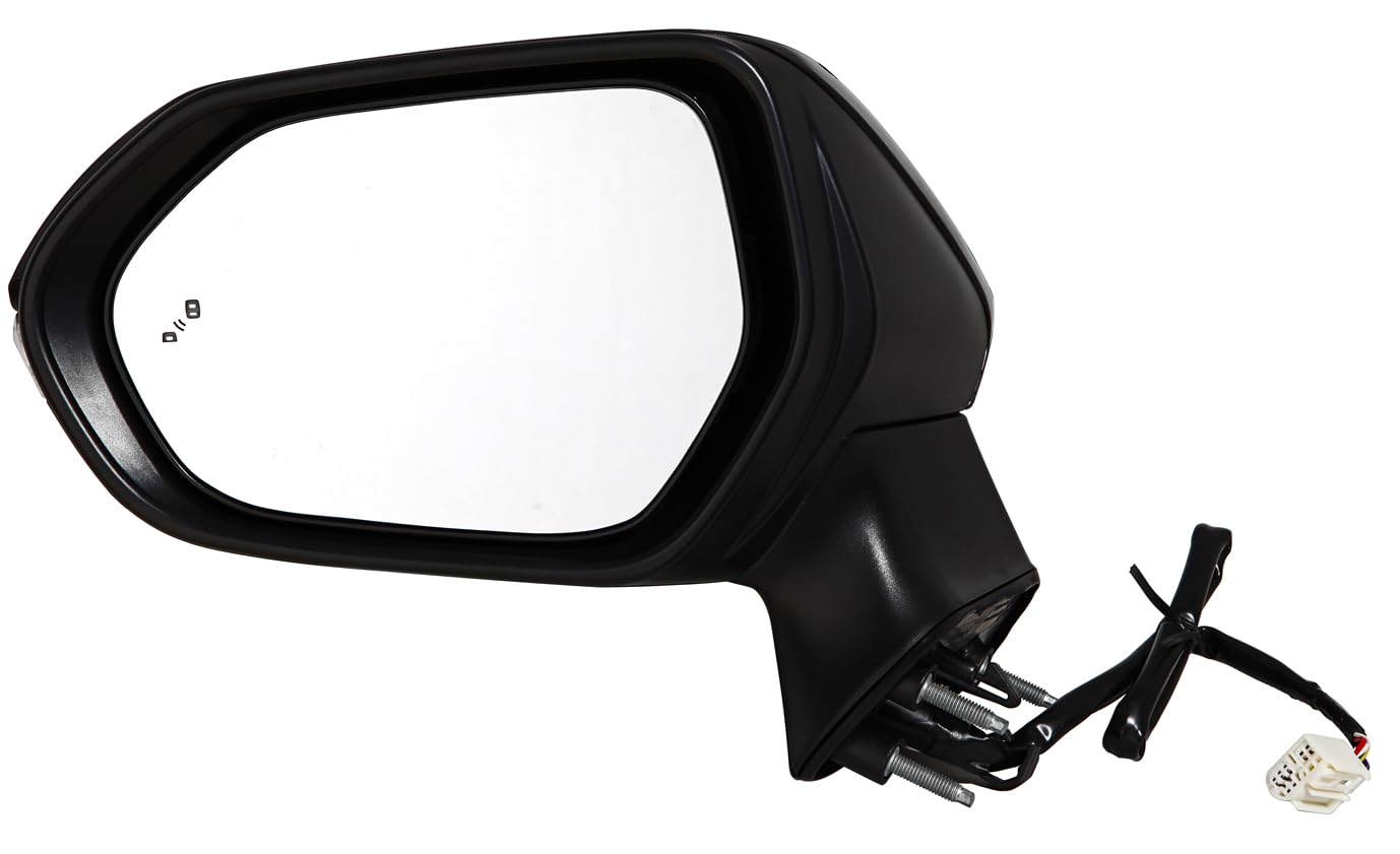 For Toyota Corolla Sedan 20 / HB 19-20 ACK Power Heated Mirror with Turn Signal Lamps with BLIND Sport DETECTION Driver Side (PTM) | DOT Certified 87940-12G10+87945-52251-C2 | TO1320395