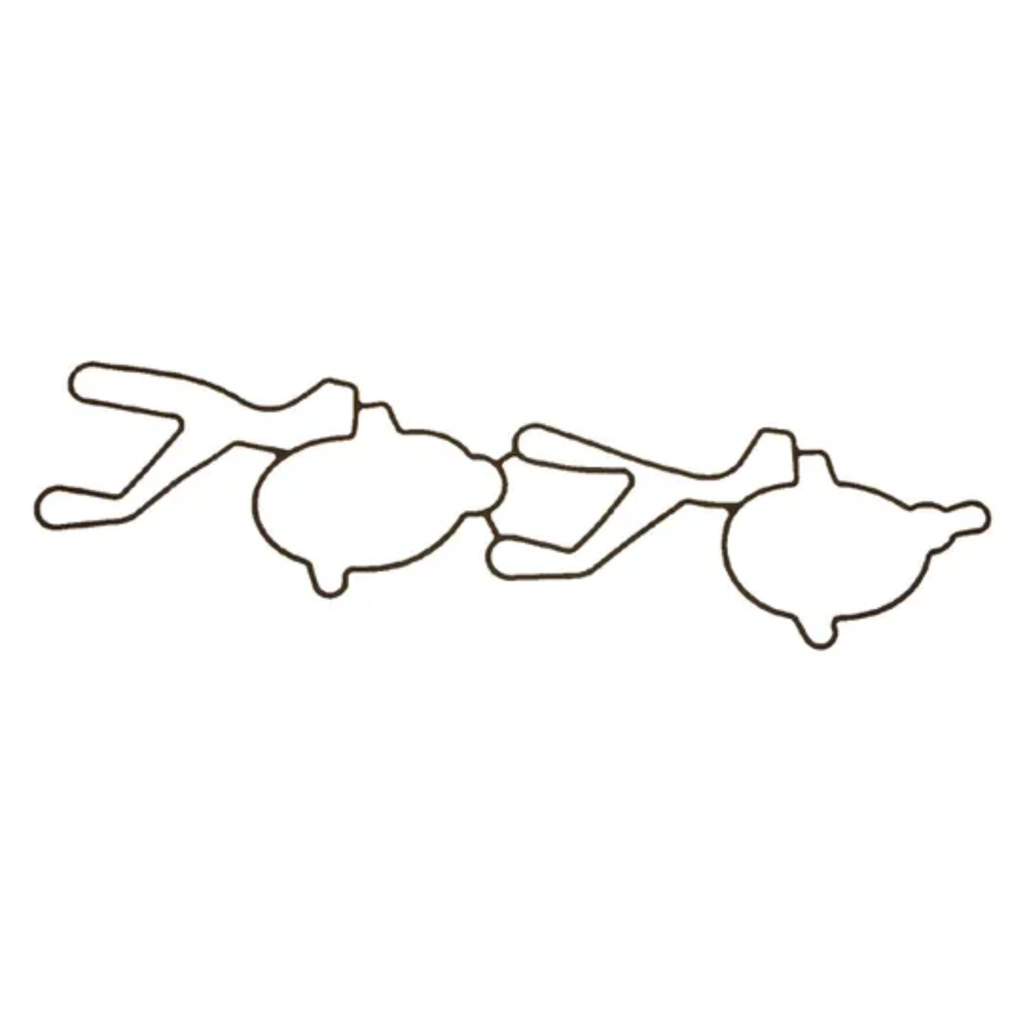 Molded Intake Port Gasket, Sierra 18-1283