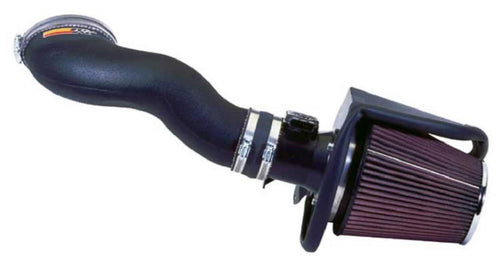 Cold Air Intake System K&N: High-Flow Air-Filter, Increase Performance & Horsepower: Compatible with 2003-2004 FORD Mustang Mach 1, 57-2555