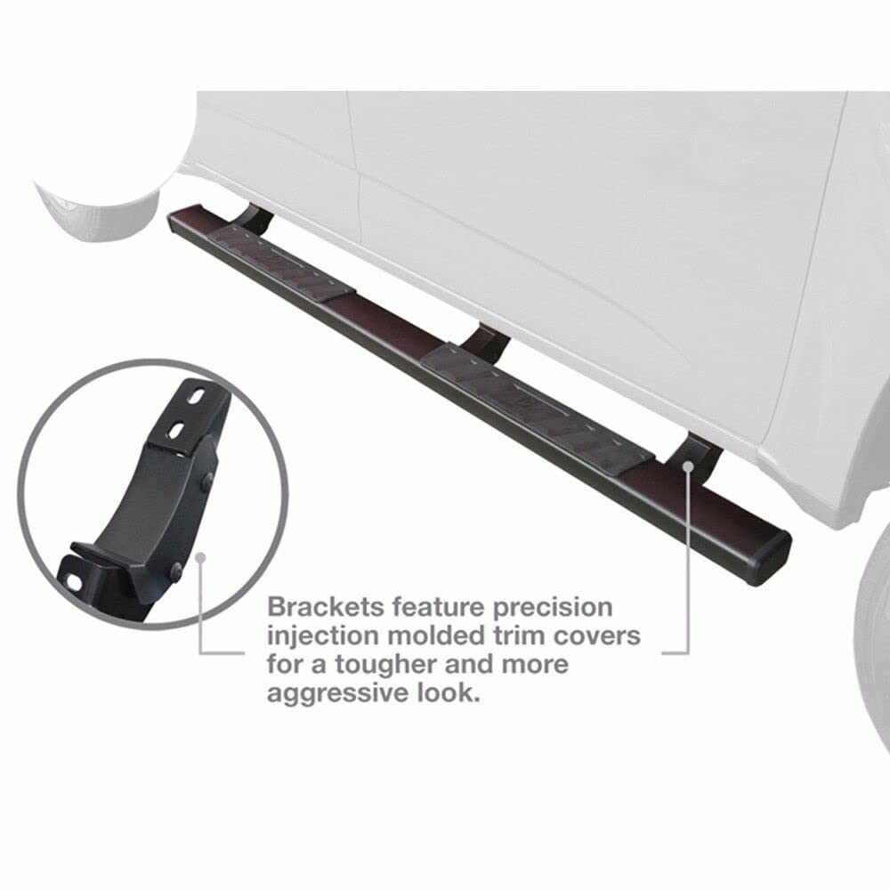 Summit Running Boards Black Horse Compatible With Colorado/Canyon-SU-GM0169BK