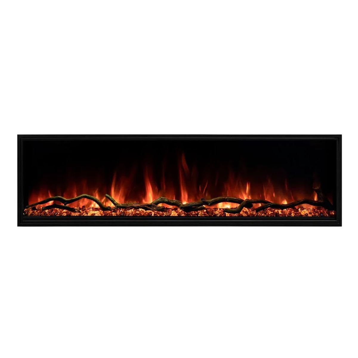 56" Modern Flames Slim Built-in Landscape Pro Electric Wall Fire Place
