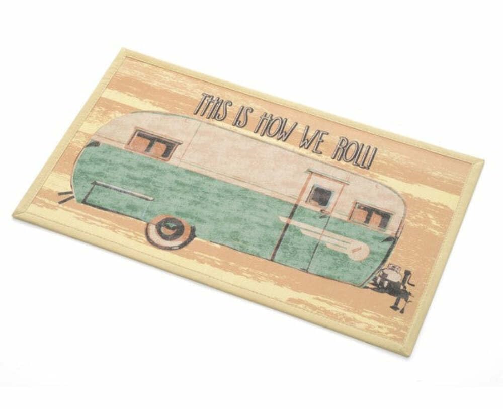 How We Roll Kittrich Indoor/Outdoor Mat, 18" X 30"
