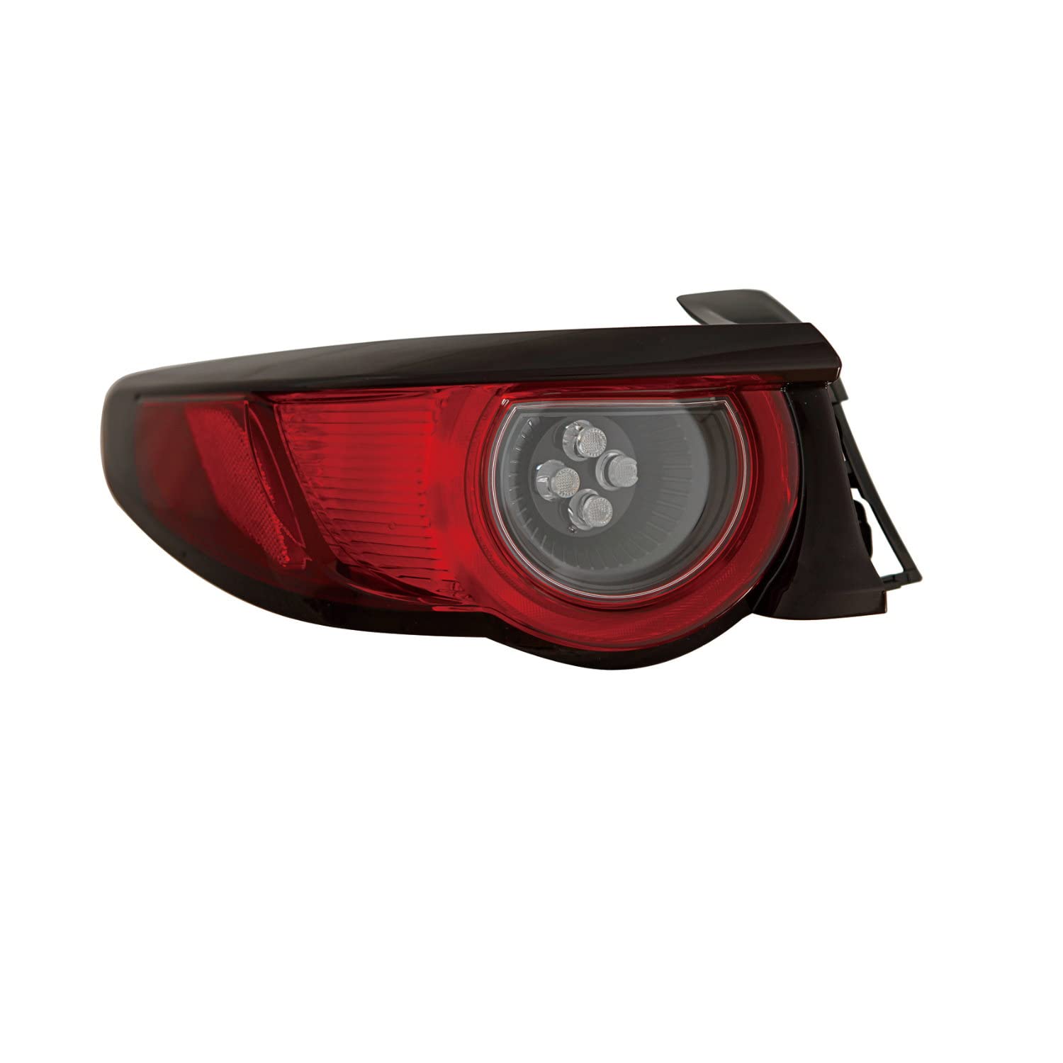 For Mazda 3 HB 19-21 Tail Light Outer Bulb without SIGNATURE LIGHTING Driver Side CAPA | DOT Certified BCKC-51-160A | MA2804135C