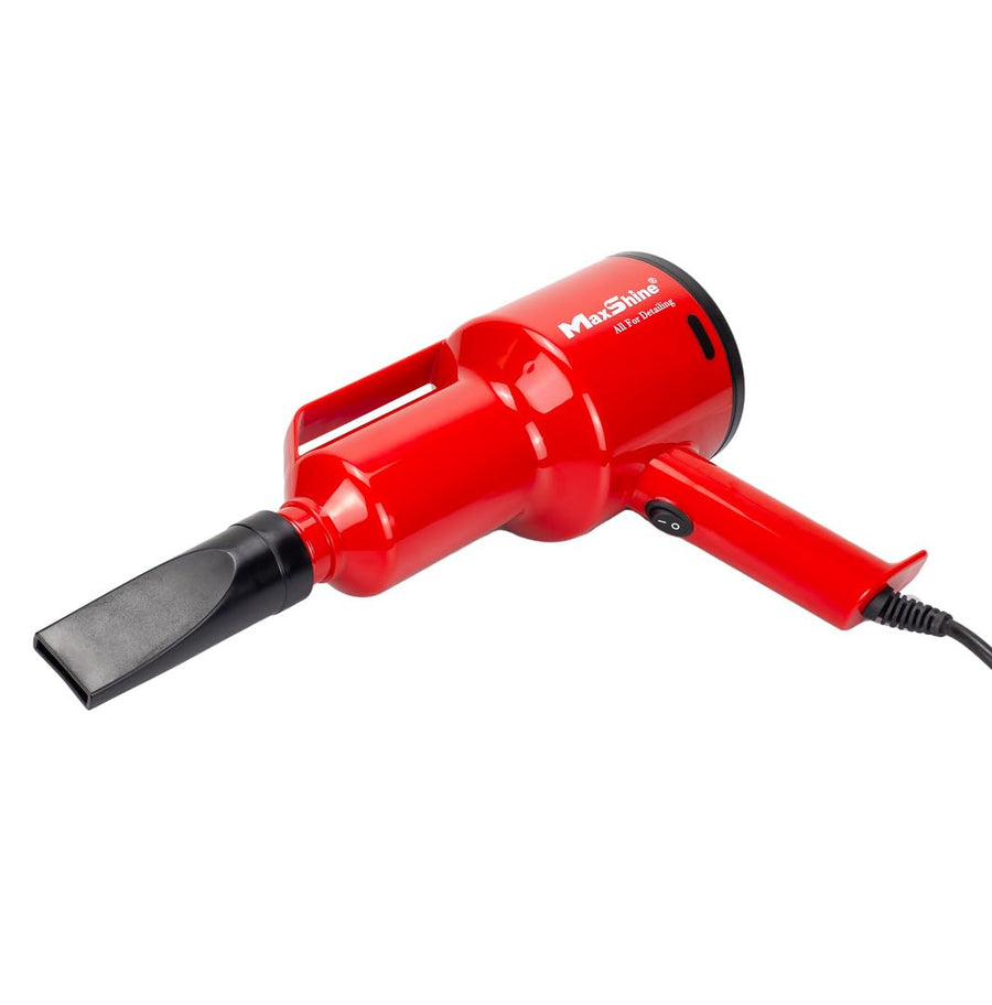 Maxshine Car Dryer Portable Air Blower with 2 Nozzles | Compact Handheld Power Blower for Car Drying, Cleaning, Detailing, Waxing & Coating | Ideal for Cars, Boats, Motorcycles, RVs & Home Use