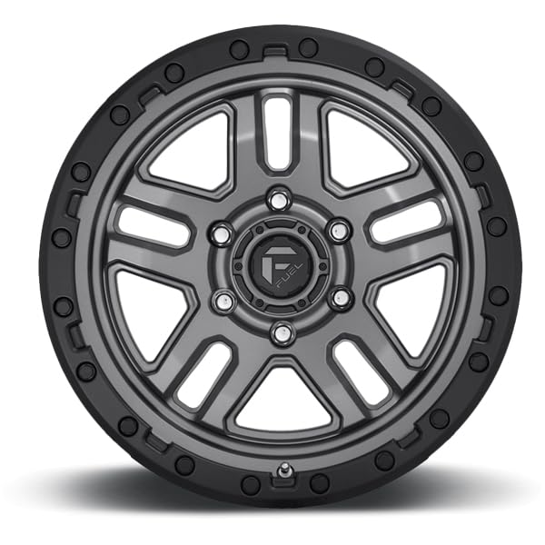 FUEL OFF-ROAD D701 20X10 AMMO, 5X5.0, 4.79, -18mm MATTE GUN METAL BLACK BEAD RING - D70120007547