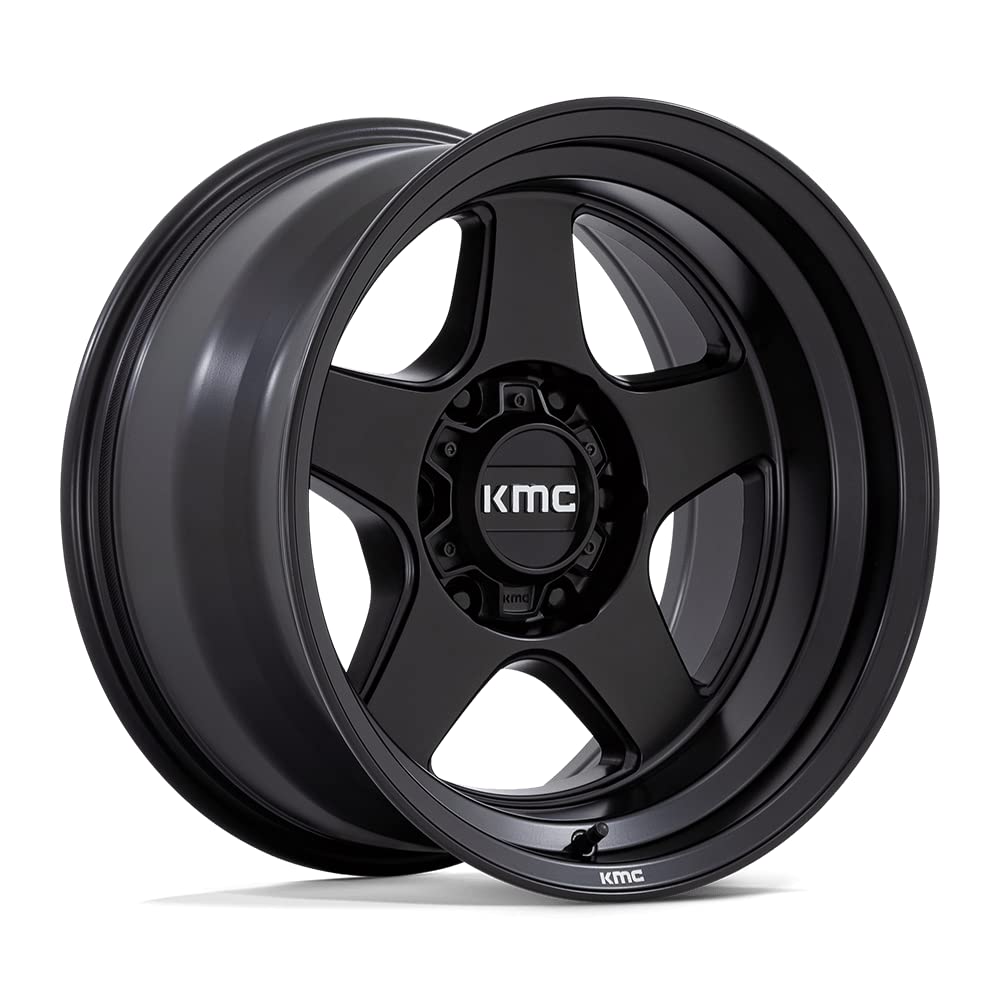 KMC Wheels 17X8.5 LOBO 6X4.55.46 18mm MATTE BLACK - KM728MX17856418