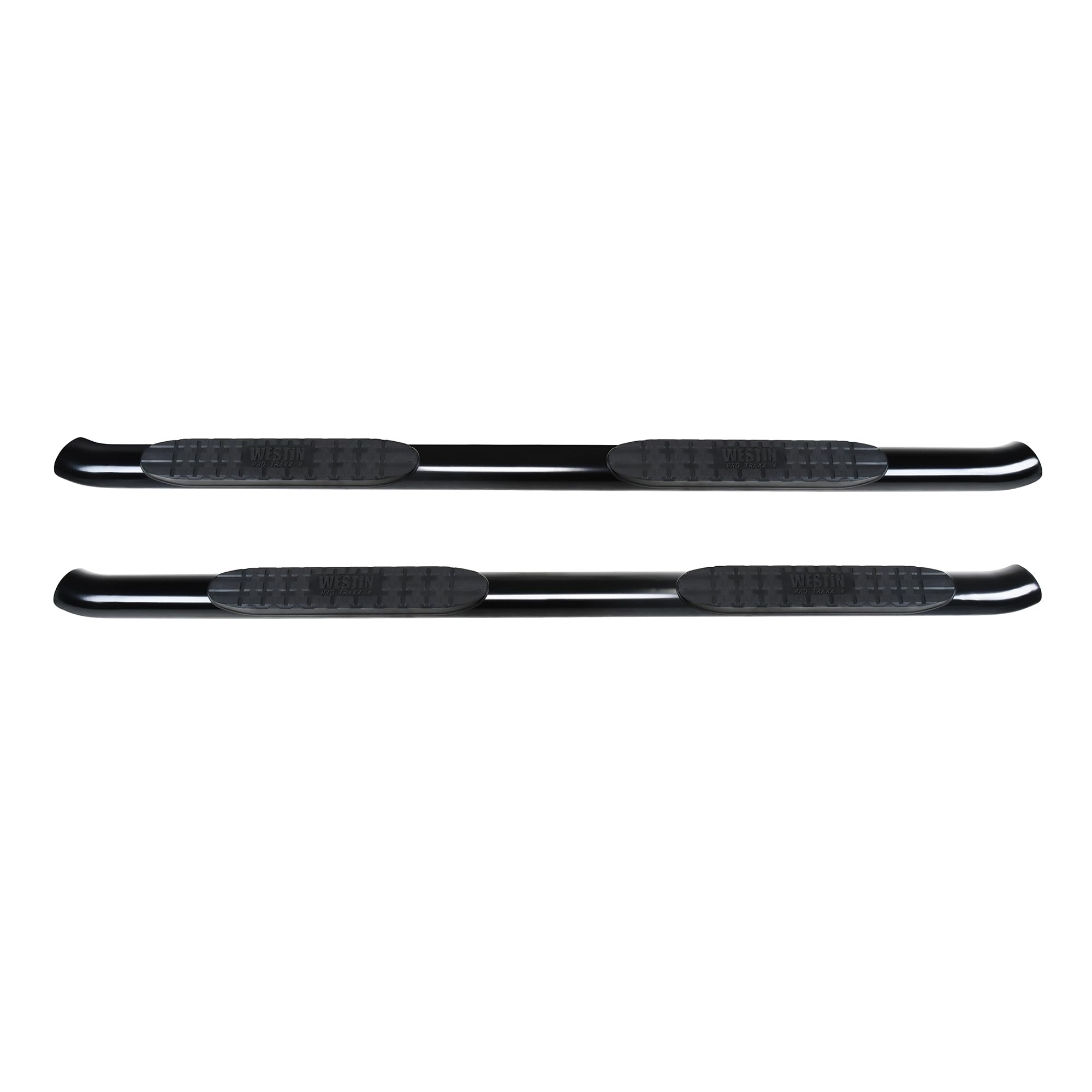 PRO TRAXX 4 Westin Oval Nerf Bars fits 2019-2025 Silverado Sierra 1500 2020-2025 Silverado Sierra 2500 3500 Crew Cab (Exc 2019 Silverado LD/Sierra 1500 Limited) Black Pair