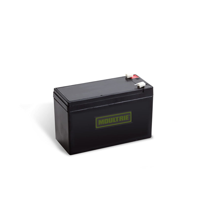 Rechargeable Moultrie 12 Volt Battery, Weather Resistant, Compatible with MOU 2007 or Later Cameras, Green