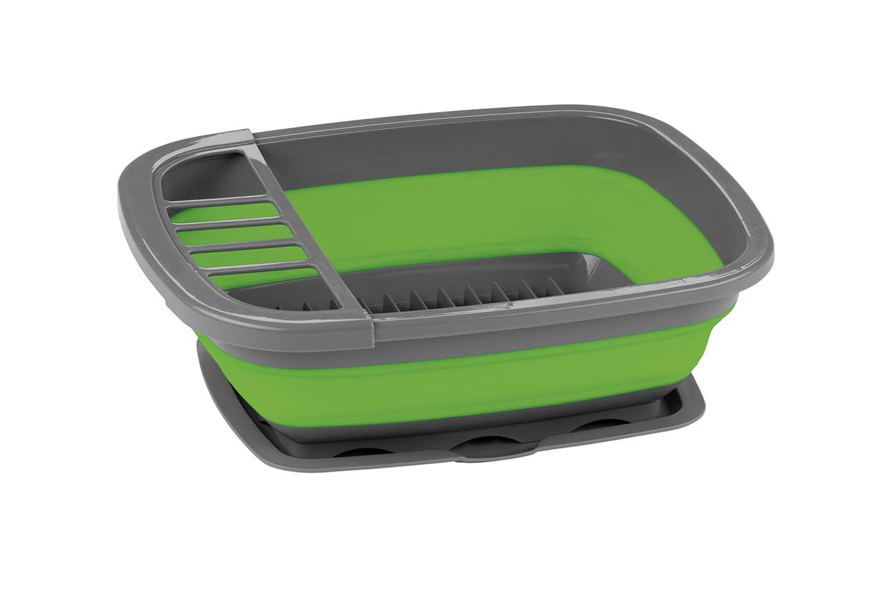 IM4x4 Ironman 4x4 Collapsible Dish Rack with Tray - 8.5L