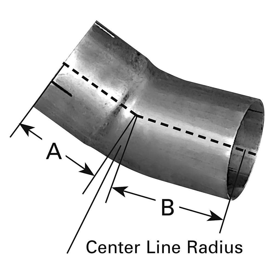30 Degree Elbow, AP Exhaust (10633) Aluminized Steel