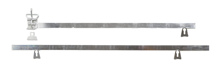 Window Net Installation Kit RaceQuip 700103RQP Latch Style Hardware Included Steel Zinc Oxide