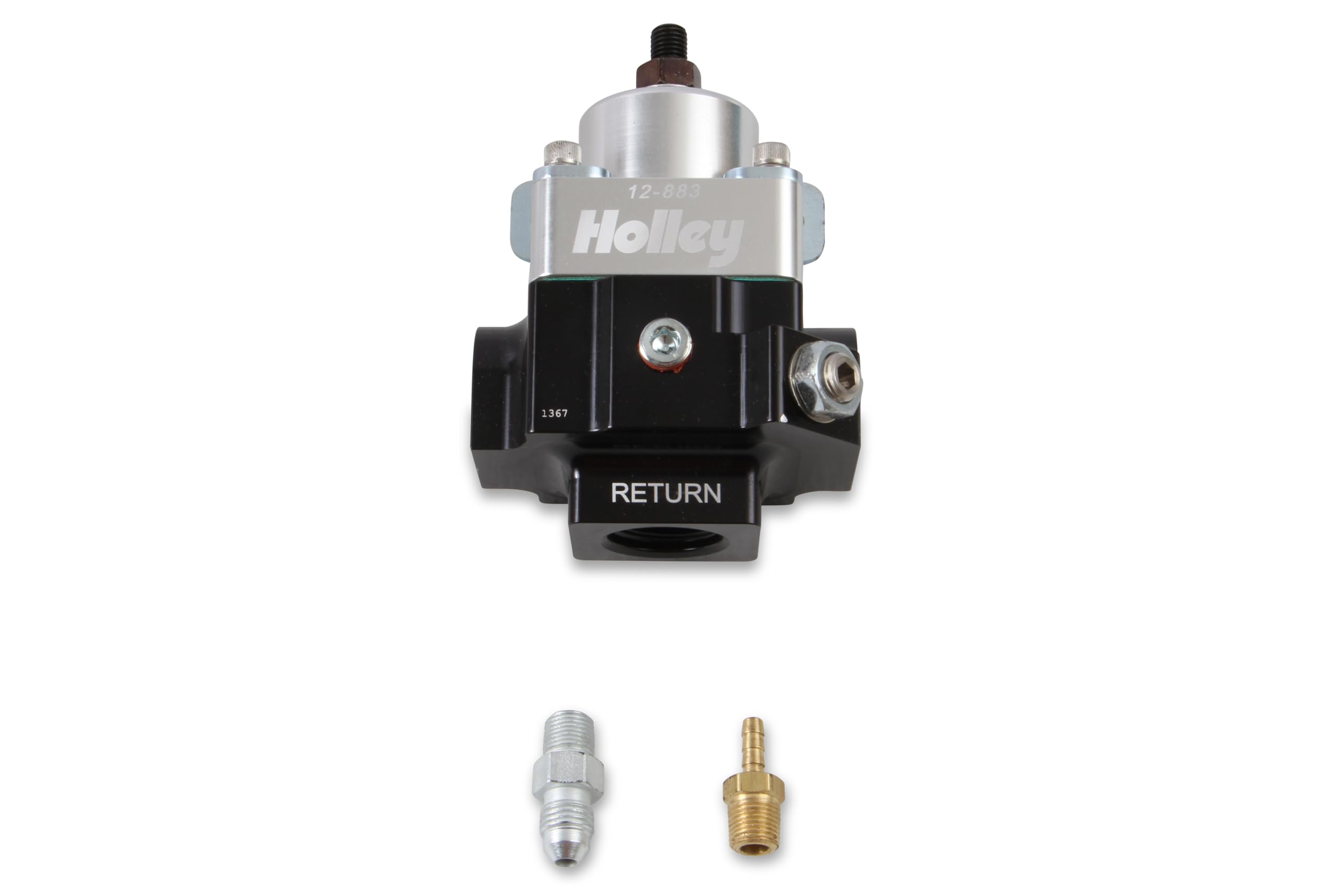 Double Adjustable Holley 12-883 Fuel Regulator