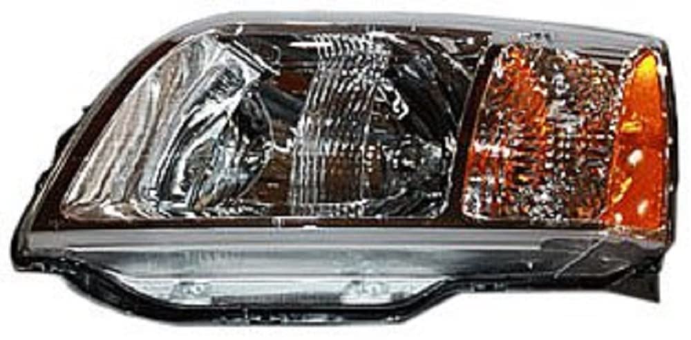 Left Headlight Assembly TYC Compatible with 2004-2011 Mitsubishi Endeavor