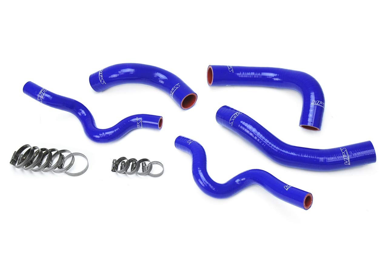 Blue HPS 57-1630-BLUE Silicone Radiator Hose Kit Coolant, 1 Pack