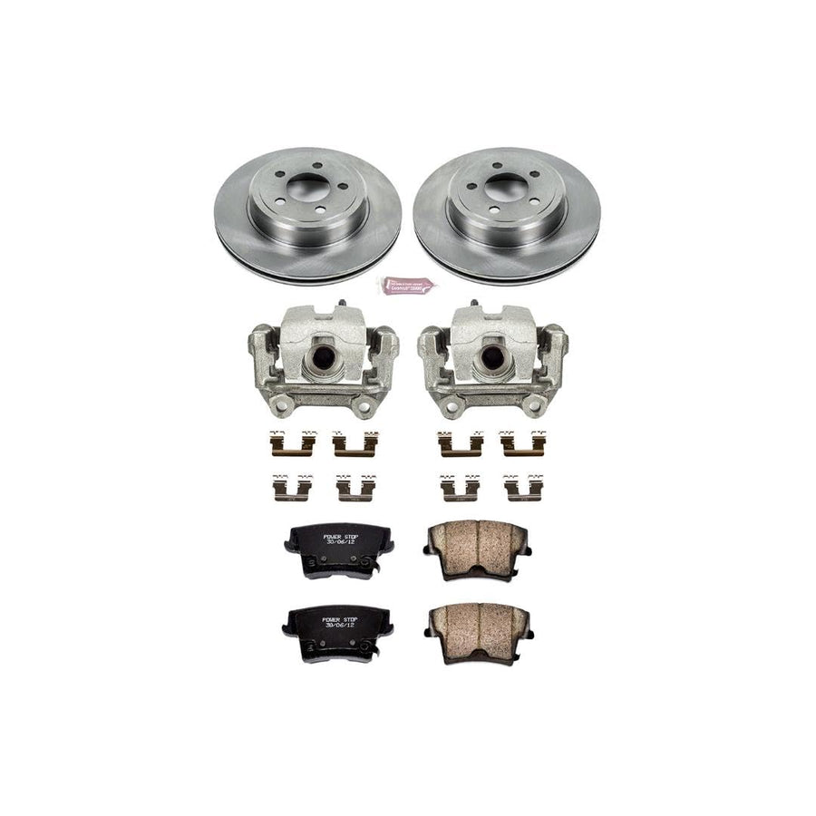 Power Stop KCOE1720 1-Click OE Replacement Brake Kit with Calipers For Chrysler 300, Dodge Challenger, Dodge Charger, Dodge Magnum [Model Specific]