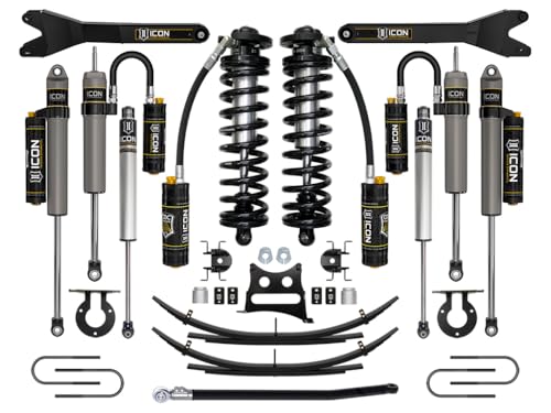 ICON 2.5-3" Lift, 08-10 Ford F250/F350 Stage 6 Coilover System w/Leaf Springs