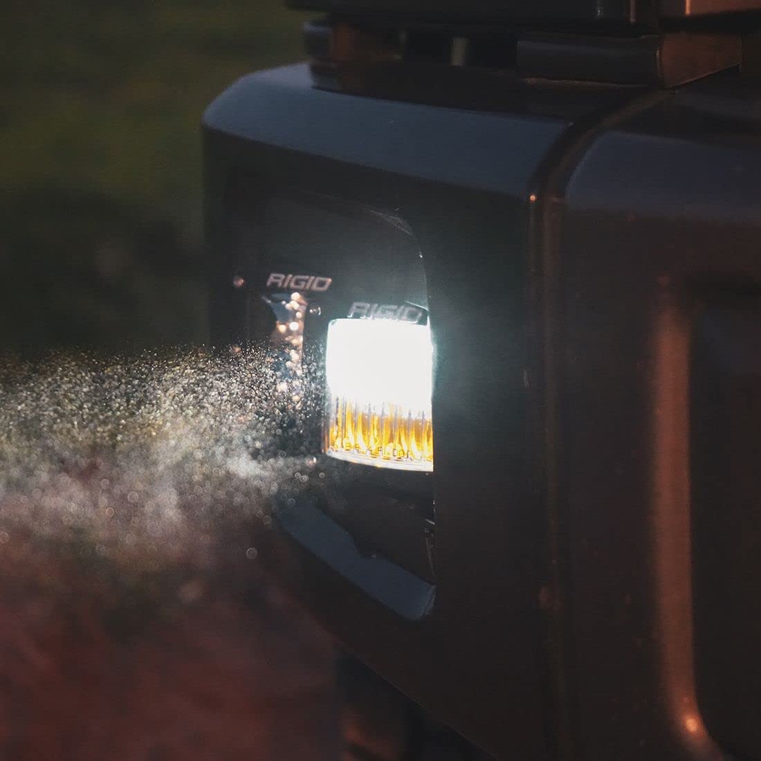 D-Series RIGID 50482 - SAE Compliant Fog Lights Yellow/White Pair